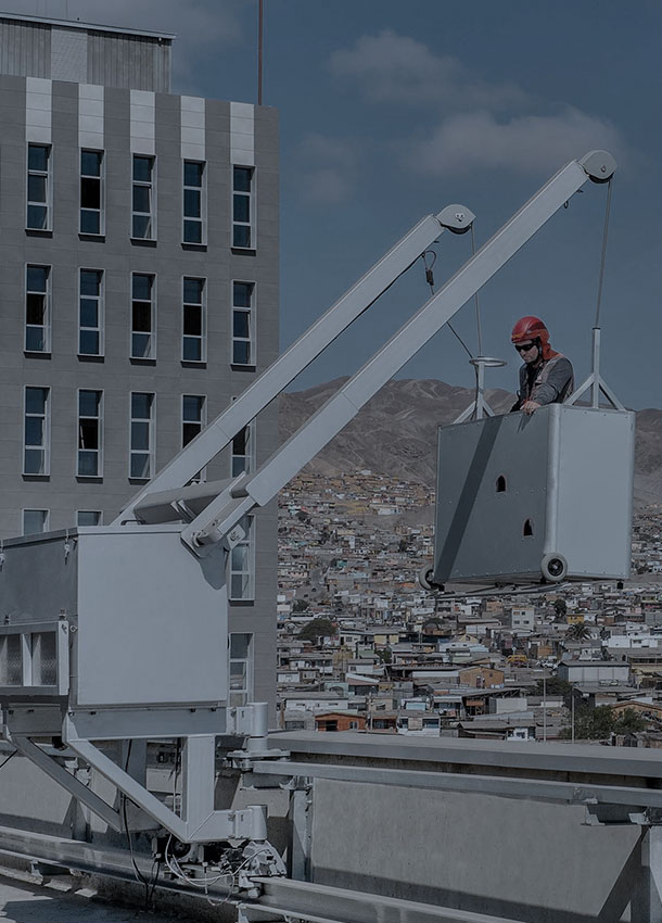 Antofagasta Hospital building cleaning and maintenance